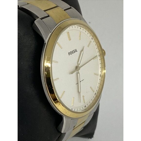 Fossil Minimalist 3H FS5441 Men's Stainless Steel Analog Dial Quartz Watch XR342 - Picture 5 of 12